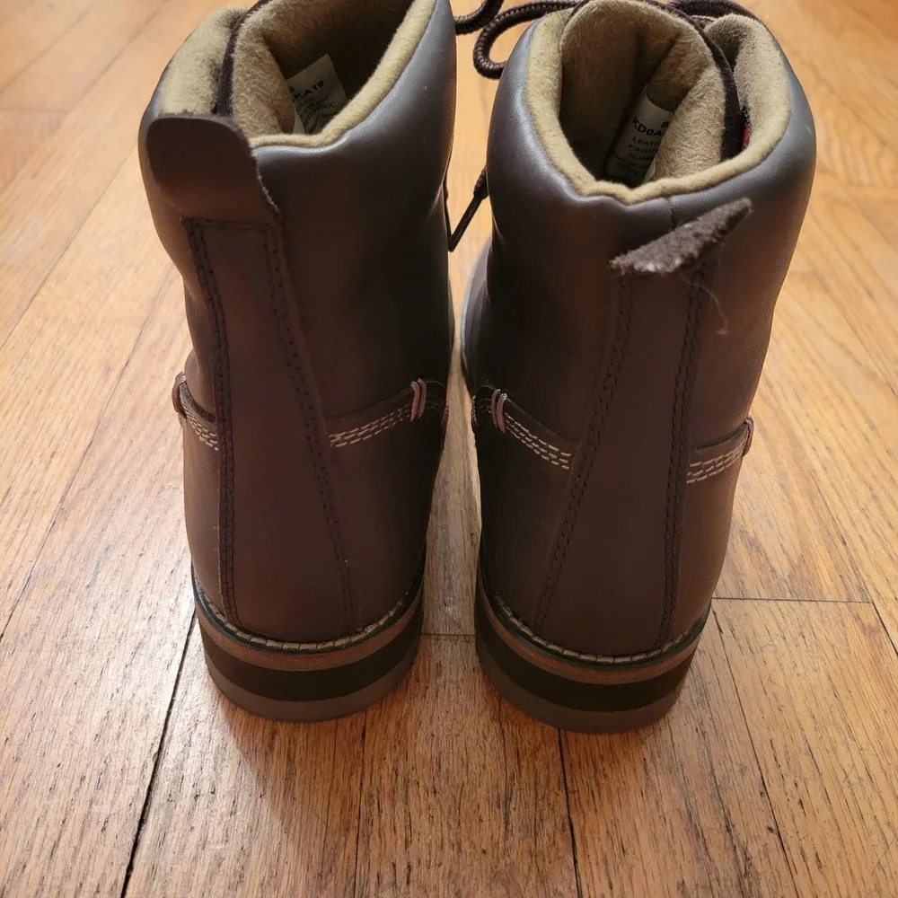 Kodiak 8.5 Hiking Boots Brown Leather Waterproof Thinsulate‎ FERNIE Insulated